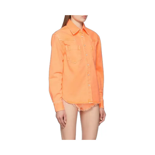 Press Stud Denim Shirt