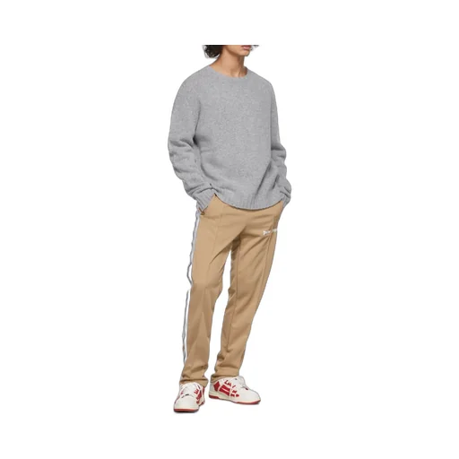 Logo Intarsia-Knitted Crewneck Jumper