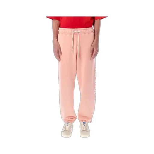 Logo Printed Drawstring Track Pants