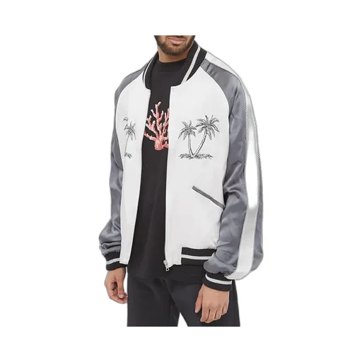 Palm Tree Baseball Jacket