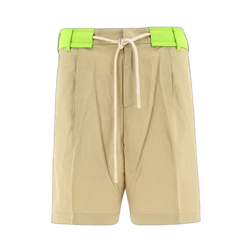 Drawstring Bermuda Shorts