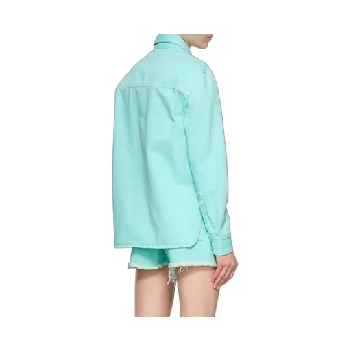 Button-Front Shirt Jacket