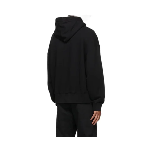 Spray Heart Logo Print Hoodie