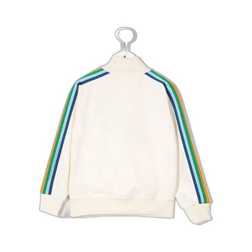 Rainbow Stripe Track Jacket