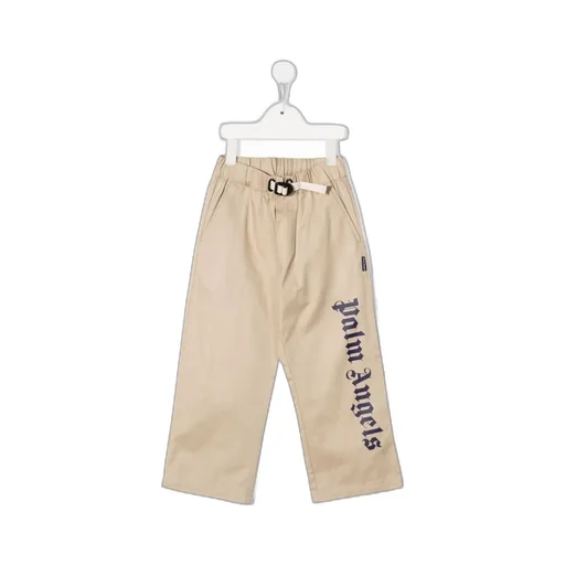 Logo-Print Straight-Leg Trousers