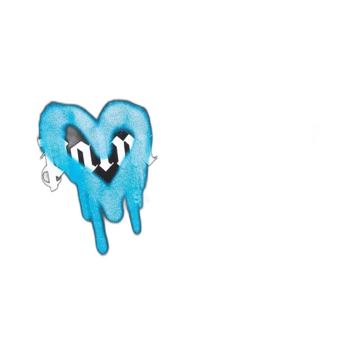 St Moritz Heart Spray Cotton Hoodie
