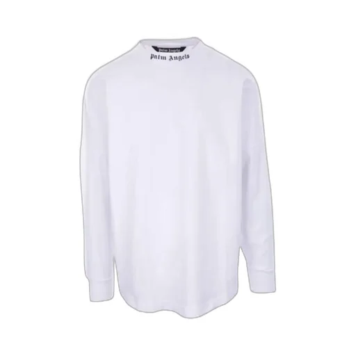Double Logo-Print Long-Sleeve T-Shirt
