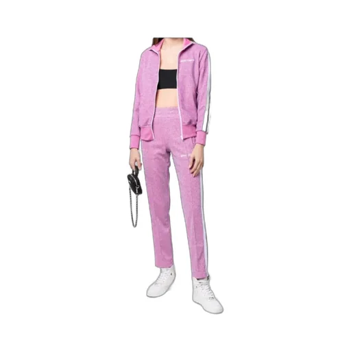 Glitter-Effect Track Trousers