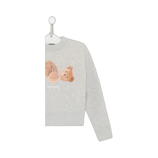 Teddy Bear-Print Cotton Sweatshirt
