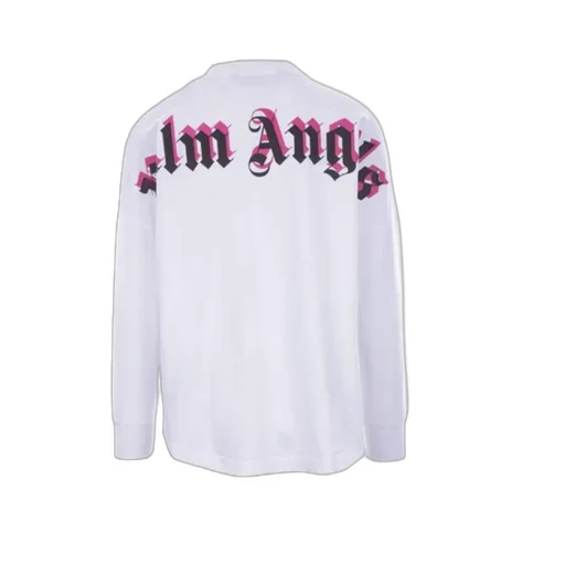 Double Logo-Print Long-Sleeve T-Shirt