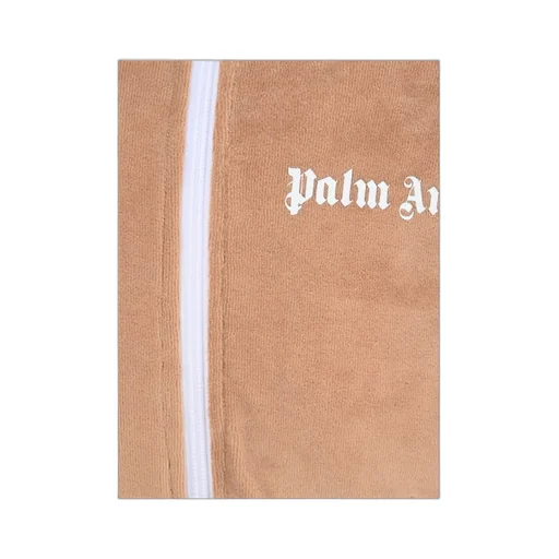 Side Stripe Embroidered-Logo Track Jacket