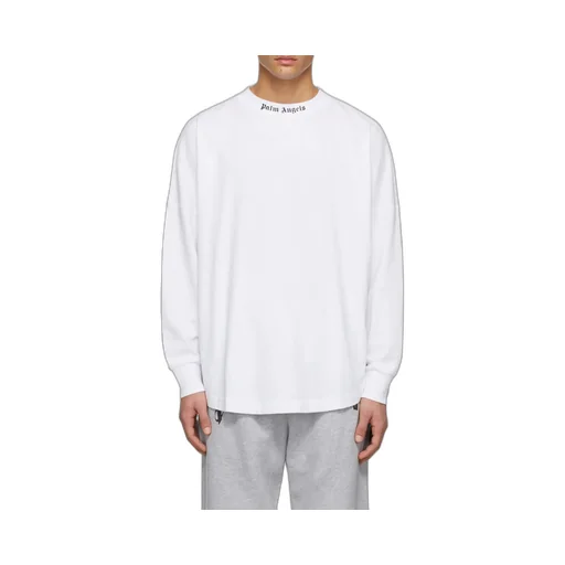 Double Logo-Print Long-Sleeve T-Shirt
