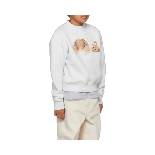 Teddy Bear-Print Cotton Sweatshirt