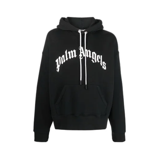 Logo Printed Drawstring Hoodie