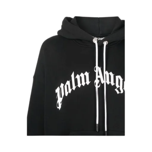 Logo Printed Drawstring Hoodie