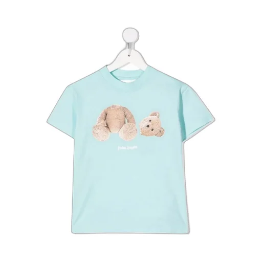 Bear-Print Cotton T-Shirt