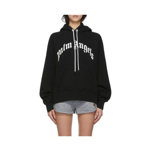 Logo Printed Drawstring Hoodie