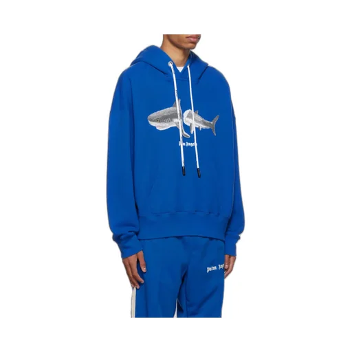 Shark Logo Drawstring Hoodie