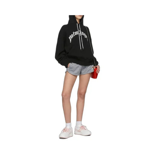 Logo Printed Drawstring Hoodie