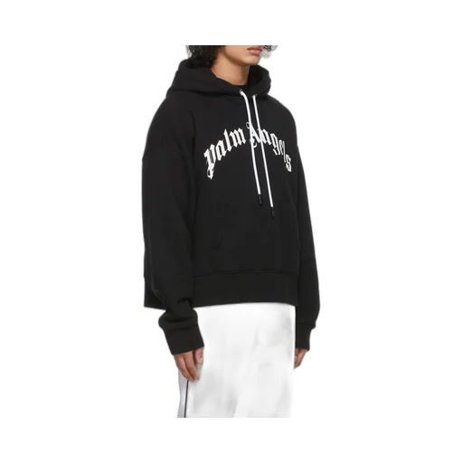 Logo Printed Drawstring Hoodie