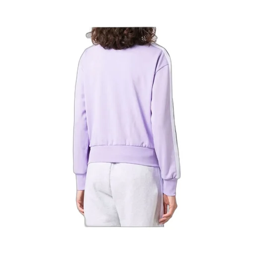 Side-Stripe Logo-Print Track Jacket