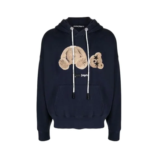 Spray Bear Drawstring Hoodie
