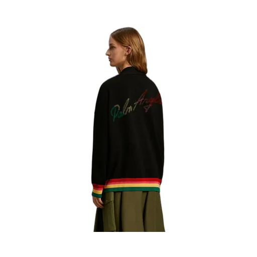 Miami Logo V-Neck Cardigan