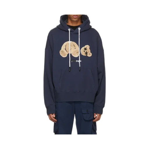 Spray Bear Drawstring Hoodie