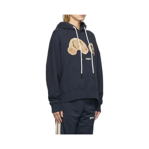 Spray Bear Drawstring Hoodie