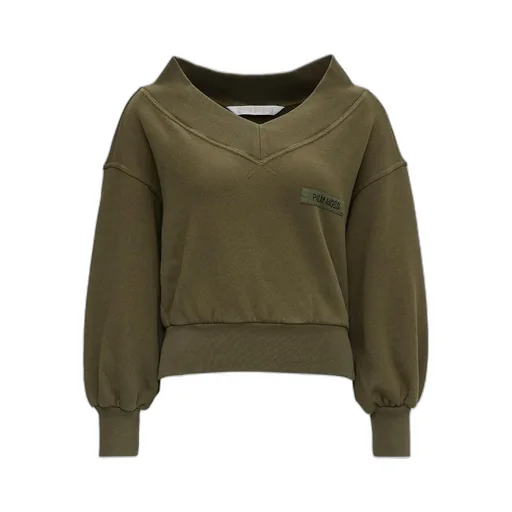 Off-Shoulder Sweatshirt