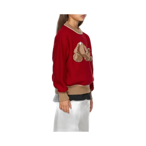 Teddy Bear Intarsia Jumper