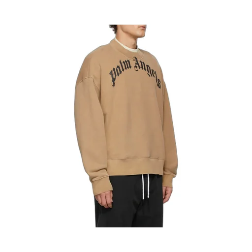 Curved Logo Crewneck