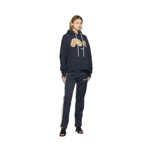 Spray Bear Drawstring Hoodie