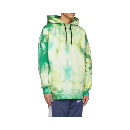 Tie-Dye Logo Print Hoodie
