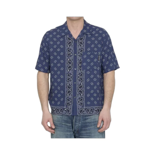 Paisley Printed Bowling Shirt