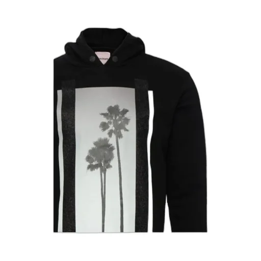 Hooded Printed Sweater