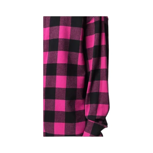 Check-Print Logo Shirt