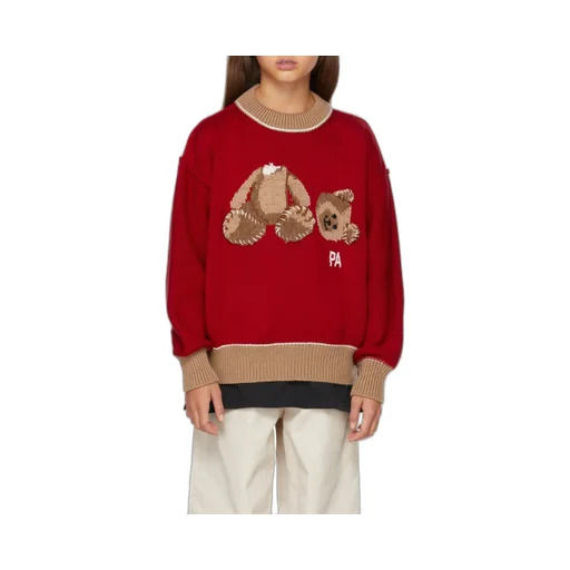 Teddy Bear Intarsia Jumper