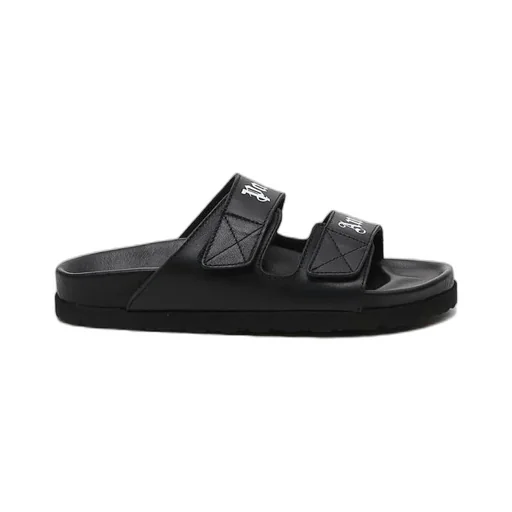 Logo-Print Touch-Strap Sandals
