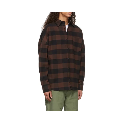 Logo-Print Checked Shirt