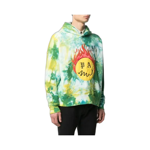 Burning Head Tie-Dye Hoodie