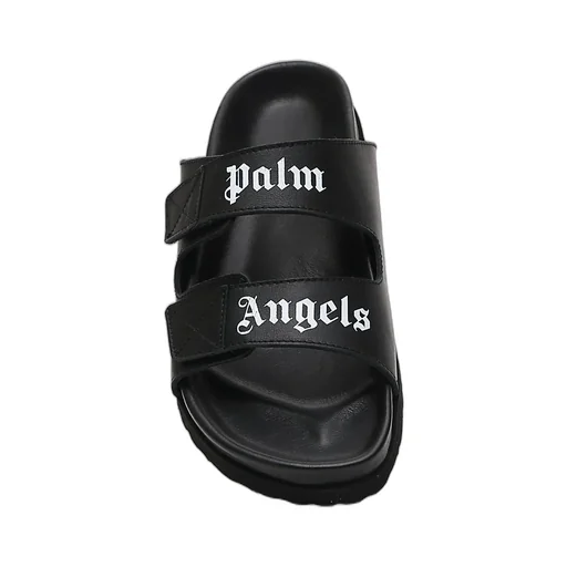 Logo-Print Touch-Strap Sandals