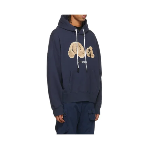 Spray Bear Drawstring Hoodie