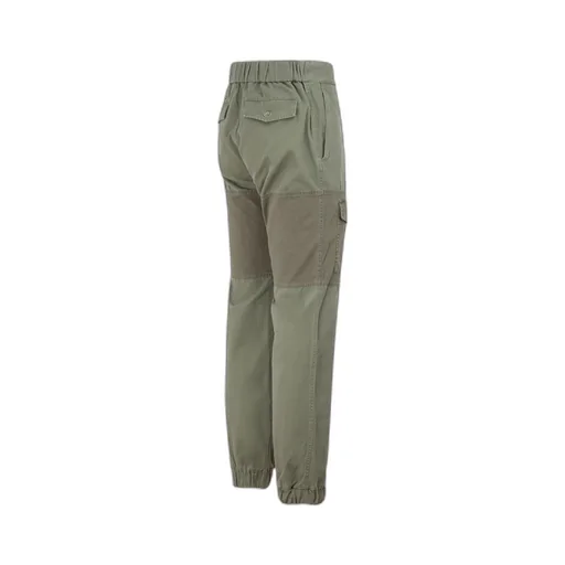 Panelled Multi-Pocket Cargo Trousers
