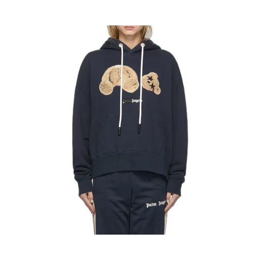 Spray Bear Drawstring Hoodie