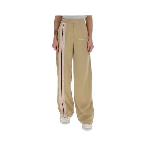 Logo-Print Leg Trousers