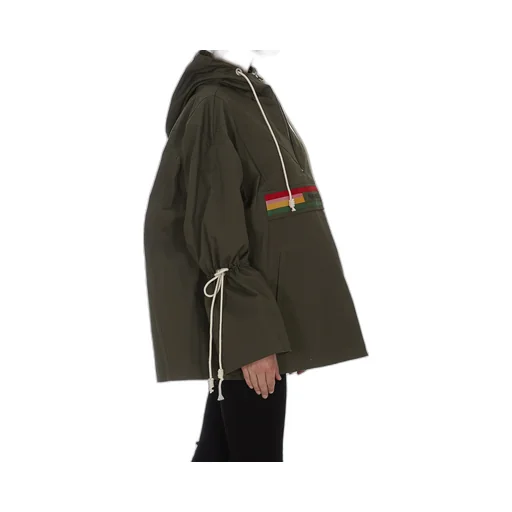 Striped Hooded Jacket