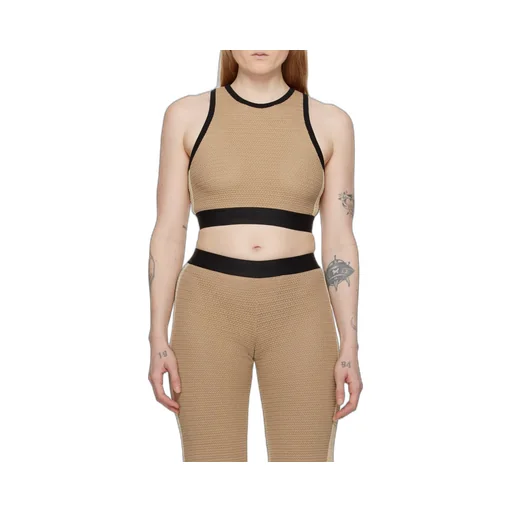 Side Stripe Detailed Knitted Tank Top