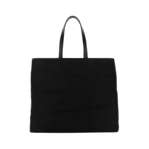 Logo Printed Shoulder Bag