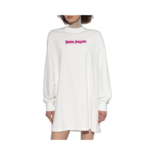 Logo Embroidered T-Shirt Dress